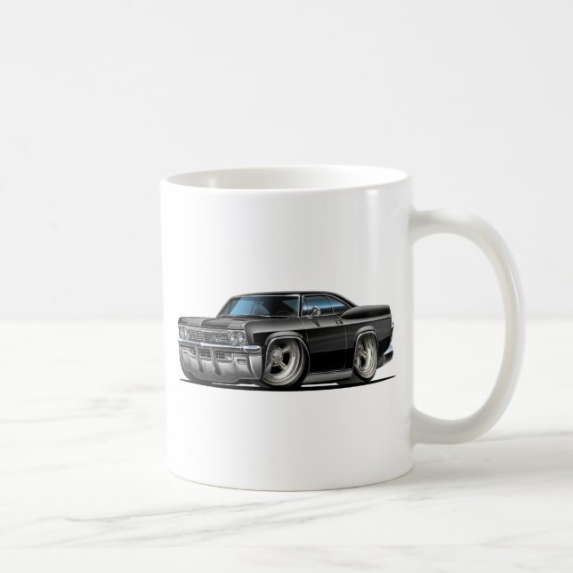 Caneca De Café Carro 1965-66 preto do Impala (Direita)