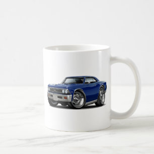 Caneca De Café Carro 1966 azul escuro de Chevelle