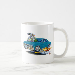 Caneca De Café Carro 1966 da cerceta de Chevelle