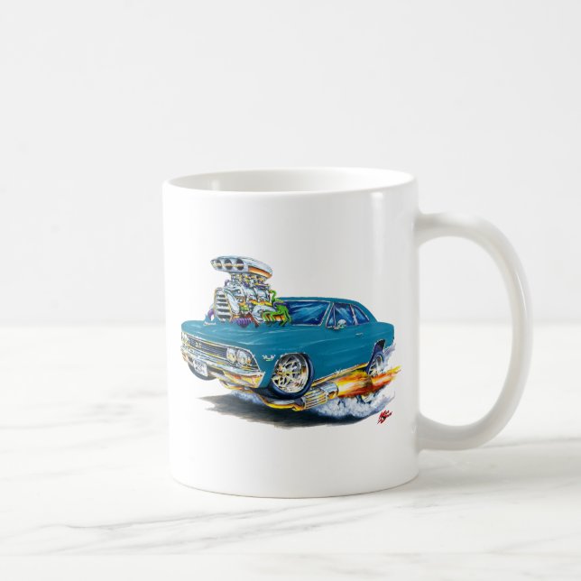 Caneca De Café Carro 1966 da cerceta de Chevelle (Direita)