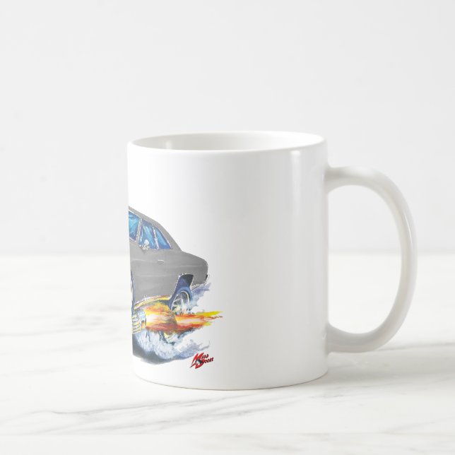 Caneca De Café Carro 1966 do cinza de Chevelle (Direita)