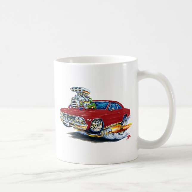 Caneca De Café Carro 1966 marrom de Chevelle (Direita)