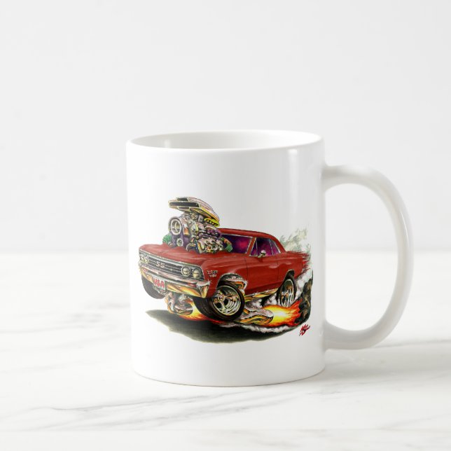 Caneca De Café Carro 1967 marrom de Chevelle (Direita)