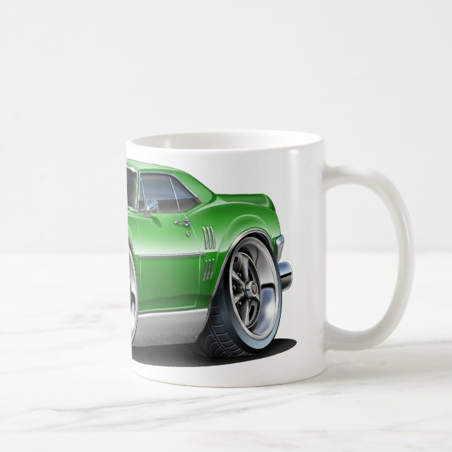 Caneca De Café Carro 1968 verde de Firebird (Direita)