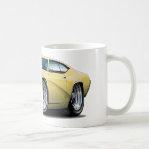 Caneca De Café Carro 1969 de Buick GS Tan