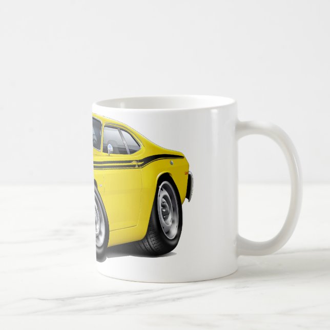 Caneca De Café Carro 1970-74 Amarelo-Preto do espanador (Direita)