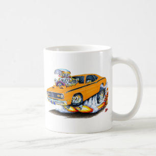 Caneca De Café Carro 1970-74 da laranja do espanador de Plymouth