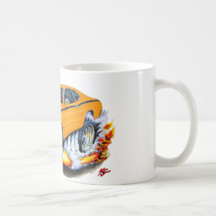Caneca De Café Carro 1970-74 da laranja do espanador de Plymouth