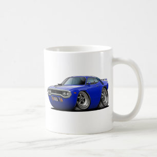 Caneca De Café Carro 1971-72 Azul-Preto do Roadrunner