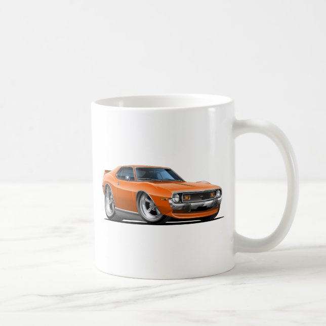 Caneca De Café Carro 1971-72 da laranja do dardo (Direita)