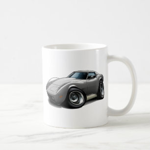 Caneca De Café Carro 1973-76 de prata de Corveta
