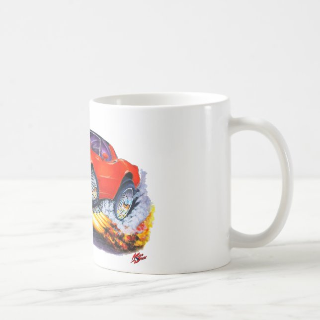 Caneca De Café Carro 1980-82 do vermelho de Corveta (Direita)