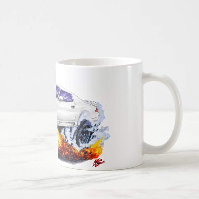 Caneca De Café Carro 1982-92 do branco de Camaro (Direita)
