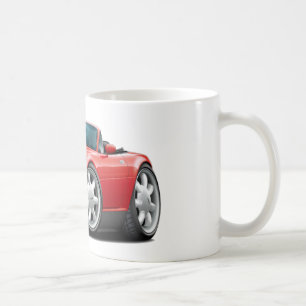 Caneca De Café Carro 1990-98 do vermelho de Miata