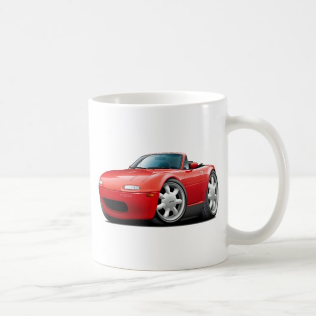 Caneca De Café Carro 1990-98 do vermelho de Miata (Direita)