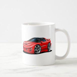Caneca De Café Carro 1998-02 do vermelho do transporte Am