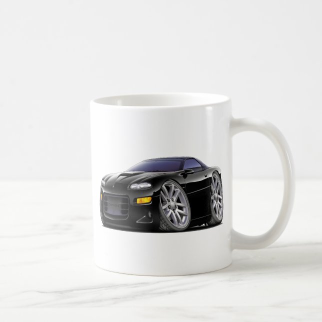 Caneca De Café Carro 1998-03 preto de Camaro SS (Direita)