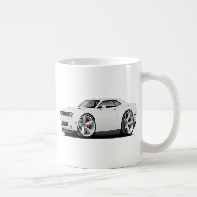 Caneca De Café Carro 2009-11 do branco do RT do desafiador (Direita)