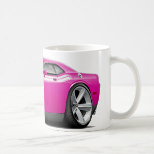 Caneca De Café Carro 2009-11 Fuschia-Branco do RT do desafiador
