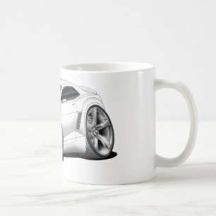 Caneca De Café Carro 2010-11 do branco de Camaro
