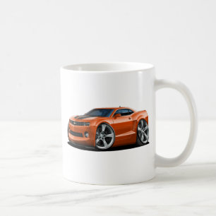 Caneca De Café Carro 2010-12 Alaranjado-Preto de Camaro