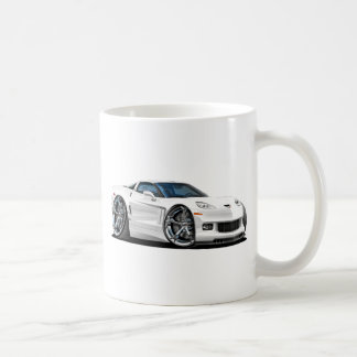Caneca De Café Carro 2010-12 do branco de Corveta