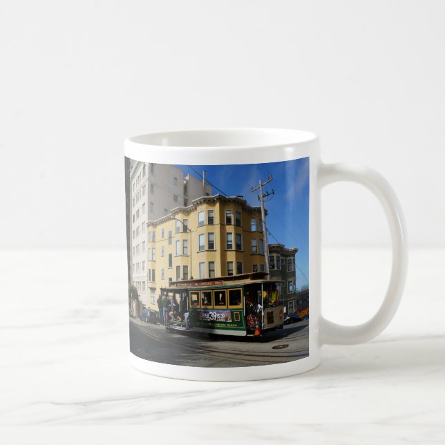Caneca De Café Carro a Cabo São Francisco nº 4 Mug (Direita)