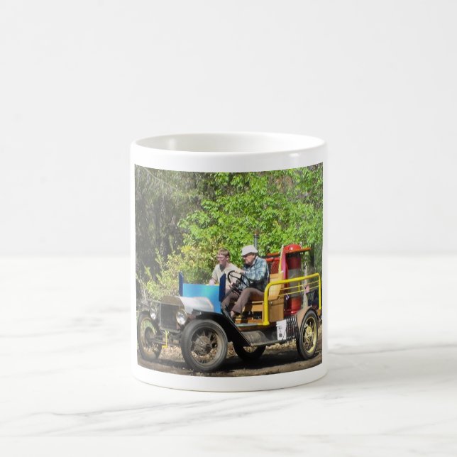 Caneca De Café carro a gás de madeira (Centro)
