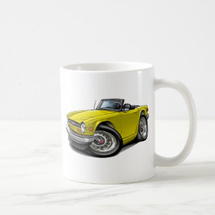 Caneca De Café Carro amarelo de Triumph TR6