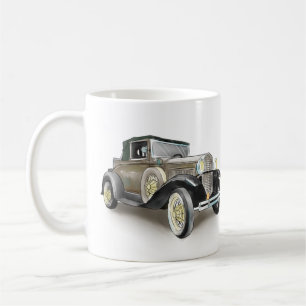 Caneca De Café Carro Antigo 