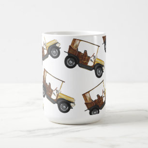 Caneca De Café Carro Clássico