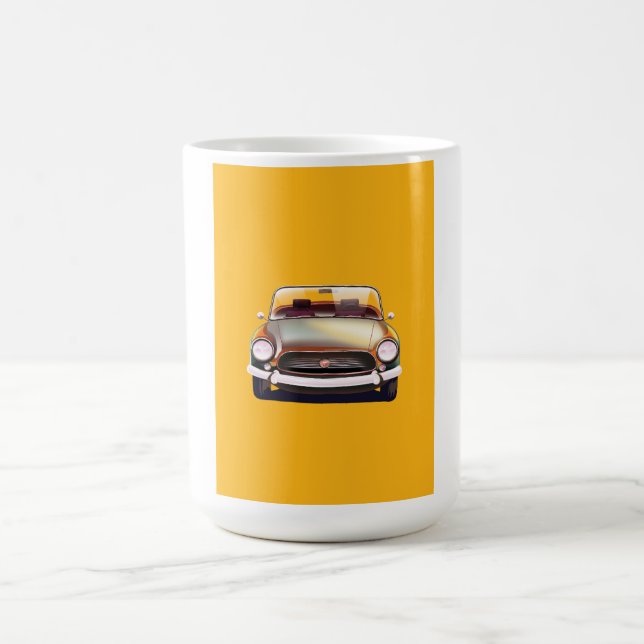 Caneca De Café Carro clássico vintage (Centro)