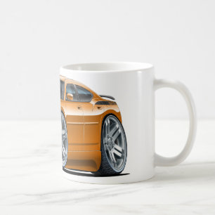 Caneca De Café Carro da laranja de Daytona do carregador de Dodge