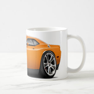 Caneca De Café Carro da laranja do desafiador de Hurst