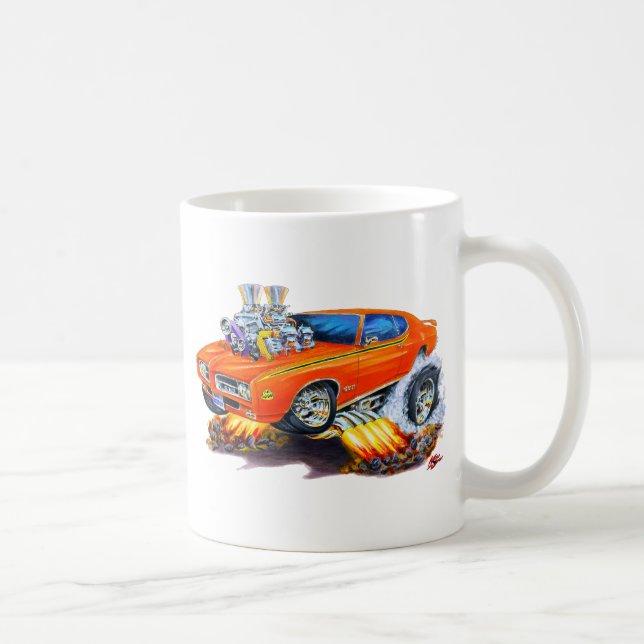 Caneca De Café Carro da laranja do juiz de 1969 GTO (Direita)