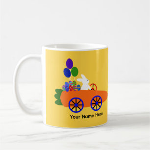 Caneca De Café Carro De Coelhinho De Carrot #3 Mug