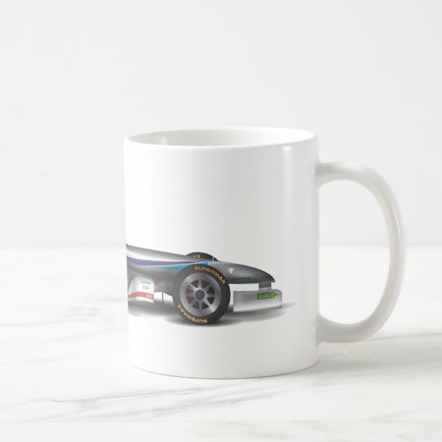 Caneca De Café Carro de Corrida (Direita)
