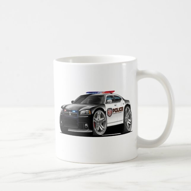 Caneca De Café Carro de polícia do carregador de Dodge (Direita)