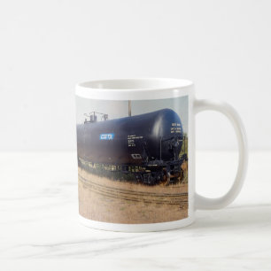 Caneca De Café Carro de tanque Railway, Nova Escócia, Canadá