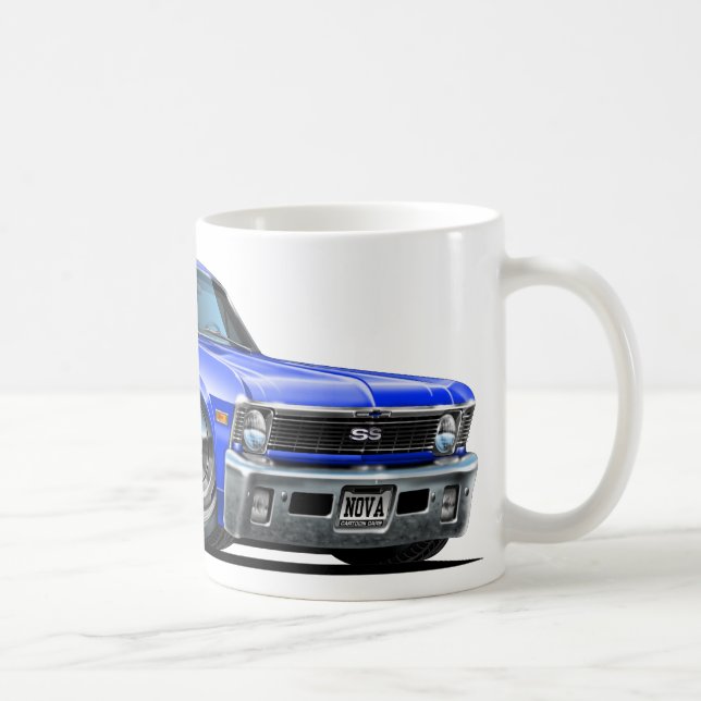Caneca De Café Carro do azul da nova de Chevy (Direita)