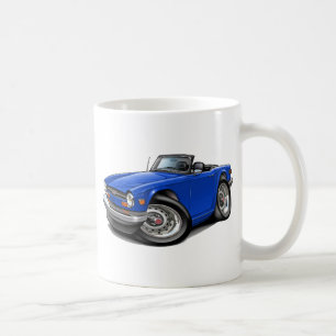 Caneca De Café Carro do azul de Triumph TR6