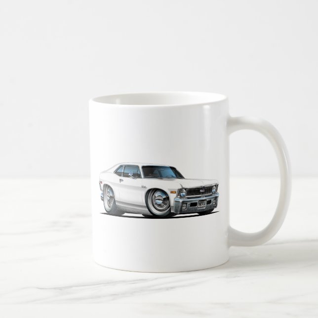 Caneca De Café Carro do branco da nova de Chevy (Direita)