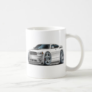 Caneca De Café Carro do branco de Daytona do carregador de Dodge