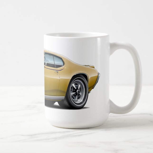 Caneca De Café Carro do ouro do juiz de 1969 GTO (Direita)