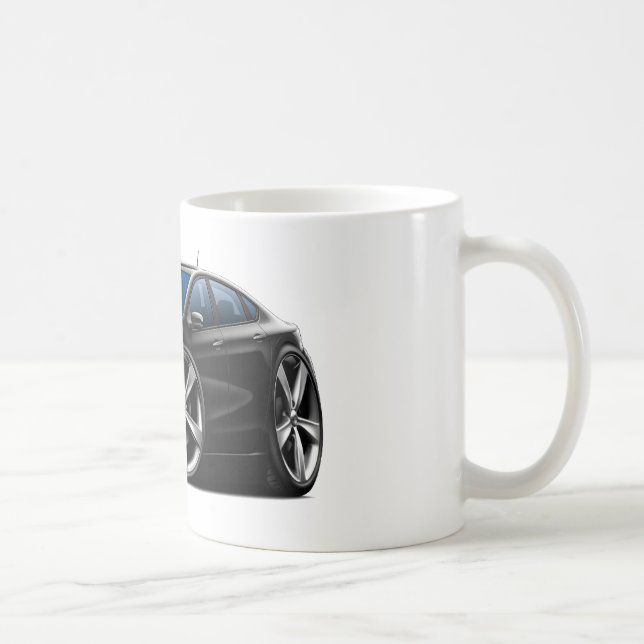 Caneca De Café Carro do preto do dardo de Dodge (Direita)