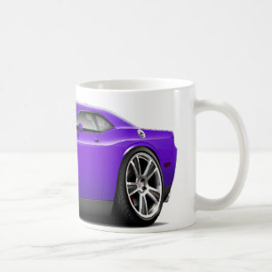 Caneca De Café Carro do roxo do desafiador de Hurst