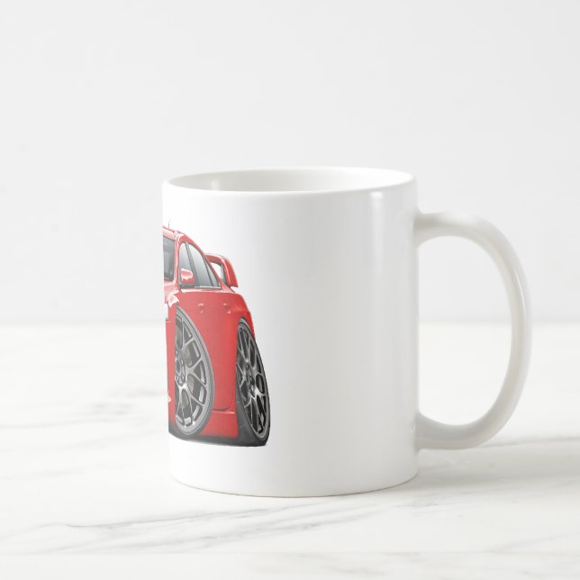 Caneca De Café Carro do vermelho de Evo (Direita)