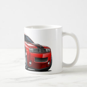 Caneca De Café Carro do vermelho do desafiador de Dodge