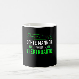 Caneca De Café Carro Elétrico Para Condutores De Automóveis El