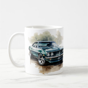 Caneca De Café Carro Muscular Clássico